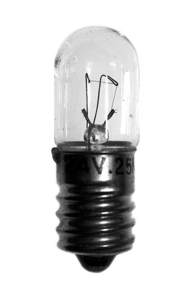 Zaklamp lamp E10 5,2V 500mA 2,6W 9,3x31mm